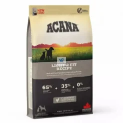 Acana Dog Light & Fit Natural Sobrepeso, Pollo, Huevo y Pescado 11,4 Kg Pienso para Perros