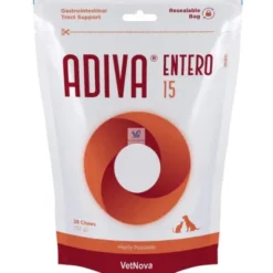 ADIVA ENTERO LARGE 40 Chews Salud Intestinal Perros y Gatos