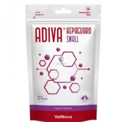 ADIVA HEPAGUARD 30 CHEWS Protector Hepatico para perros y gatos