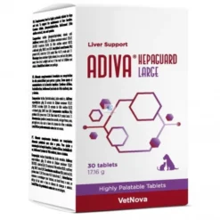 ADIVA HEPAGUARD 30 Comprimidos protector hepatico para perros y gatos