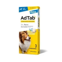 ADTAB PERRO 22-45 kg (Azul) Comprimidos Antiparasitario para Perros