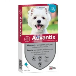 Advantix 4-10 Kg Pipetas para perros Antiparasitario Externo