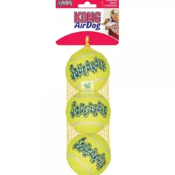 AIR KONG SQUEAKER TENNIS BALL x3 Juguetes para Perros