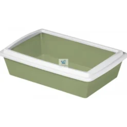 ARENERO BANDEJA BORDE 51x35x12 cm Cajón de Arena para gatos
