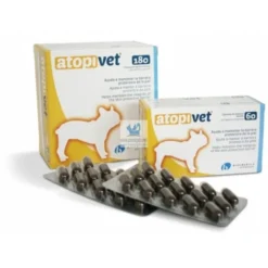 ATOPIVET CAPSULAS Acidos Grasos Esenciales Dermetitis en Perros