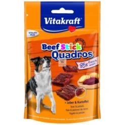 BEEF STICK PERRO QUADROS 7x70 g Snacks para Perros