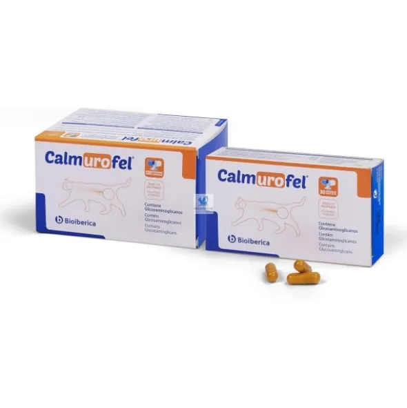 CALMUROFEL GATO Cápsulas Tratamiento de Cistitis en Gatos