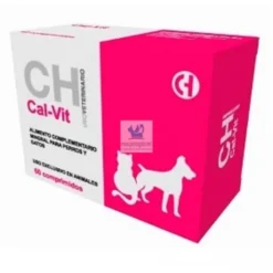 CALVIT 60 Comprimidos Calcio para Perros y Gatos