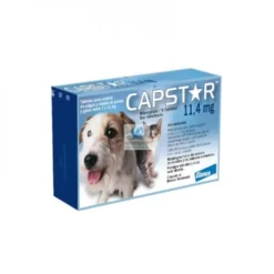 CAPSTAR 1-11 Kg - 6 Pastillas desparasitar Perros y Gatos