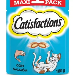 CATISFACTIONS MEGAPACK SALMÓN 4 x 180 g Snack para Gatos
