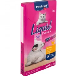 CAT LIQUID SNACK 11x(6x15 g) POLLO TAURINA Snacks para Gatos