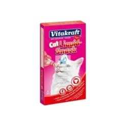 CAT LIQUID SNACK 11x(6x15 g) TERNERA OMEGA Snacks para Gatos