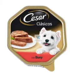 CESAR CLÁSICO PATÉ BUEY 20 TARRINAS 300 g Pienso para Perros