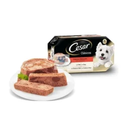 CESAR CLÁSICO PATE MULTIPACK 3x8 TARRINAS 150 g Pienso para Perros