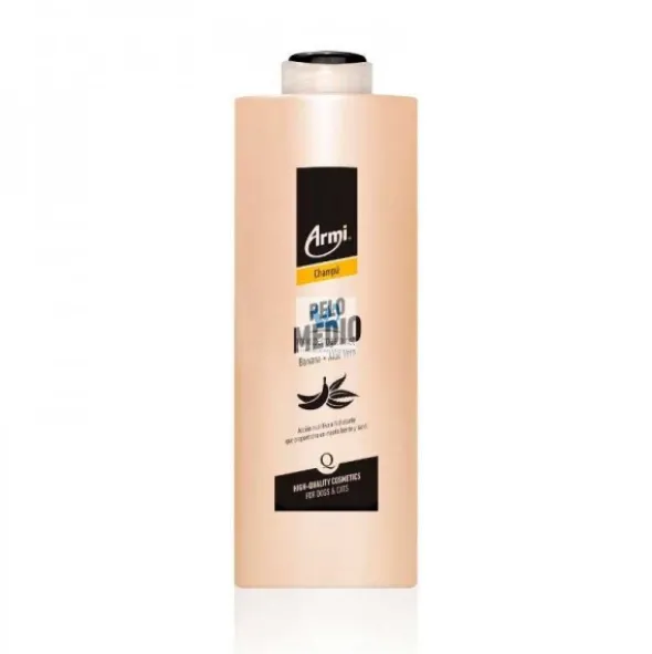 CHAMPU PELO MEDIO BANANA + ALOE ARMI Champu para Perros