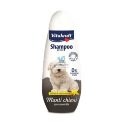 CHAMPU VITAKRAFT PELO CLARO PERRO 250 ml Campu para Perros