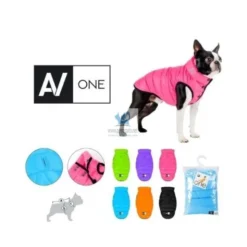 CHAQUETA AIRYVEST CLASIC BOTONES ROSA Ropa para Perros