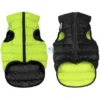 CHAQUETA AIRYVEST REVERSIBLE VERDE-NEGRO Varias Tallas Ropa para Perros