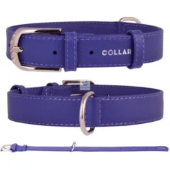 COLLAR CUERO GLAMOUR Varios Colores y Medidas Collares para Perros