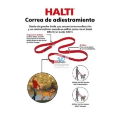 CORREA HALTI TRAINING ROJA Correas para Perros