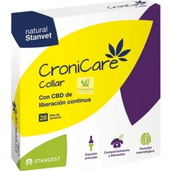 CRONICARE COLLAR 60 cm Dolor Crónico, Ansiedad en Perros y Gatos