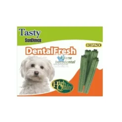 DENTALFRESH 55 g x 40 unidades (55 g son 5 barritas) Higiene bucal de perros