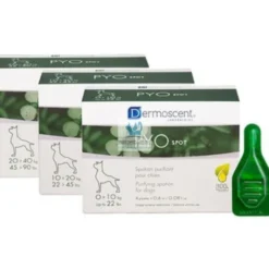 DERMOSCENT PYOSPOT PERRO 4 PIPETAS Control Infecciones Cutáneas