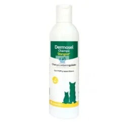 DERMOSEL CHAMPU 250 ml Champu para perros y Gatos