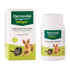DERMOVITAL OMEGA PLUS 3-6-9 CAPSULAS Problemas de piel y pelo en Perros y Gatos