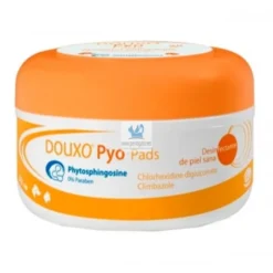 DOUXO S3 PYO Pads 30 Unidades Discos de Algodón Antisépticos para Perros y Gatos