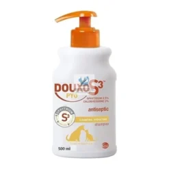 DOUXO S3 PYO Shampoo 500 ml Champu Dermatologico para Perros y Gatos