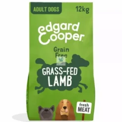 Edgard & Cooper sin cereal Adult Cordero Fresco 12 Kg Pienso para Perros