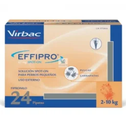 EFFIPRO PERRO PEQUEÑO 67 mg Pipetas Antiparasitarias para Perros