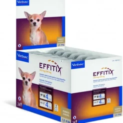 EFFITIX PERROS 24 Pipetas Antiparasitario Externo Perros
