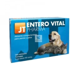 ENTEROVITAL 60 Comprimidos Antidiarreico Regulador Intestinal para Perros y Gatos