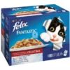 FELIX FANTASTIC FESTIN SABORES 12x(4x85 g) Comida para gatos