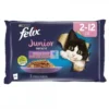 FELIX FANTASTIC JUNIOR 12x(4x85 g) Comida para gatos