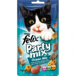 FELIX PARTY MIX 8x60 g Snacks para Gatos