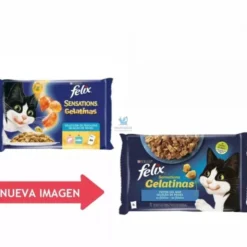 FELIX SENSATIONS FESTIN MAR 12x(4x85 g) Comida para gatos