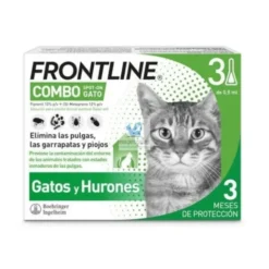FRONTLINE COMBO GATO PIPETAS desparasitar gatos