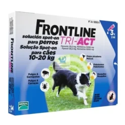 Frontline Tri-Act 10-20 Kg Antiparasitario Pipetas para perros