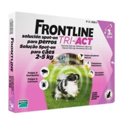 Frontline Tri-Act 2-5 Kg Antiparasitario Pipetas para perros
