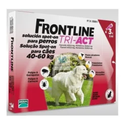 Frontline Tri-Act 40-60 Kg Antiparasitario Pipetas para perros