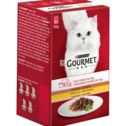 GOURMET MON PETIT 8x6x50 g SELECCION Comida para Gatos