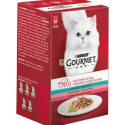 GOURMET MON PETIT 8x6x50 g SELECCION Comida para Gatos