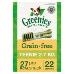 GREENIES GRAIN FREE 6 Bolsas de 170 g Snack Dental para perros
