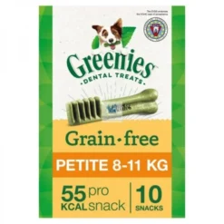 GREENIES GRAIN FREE 6 Bolsas de 170 g Snack Dental para perros