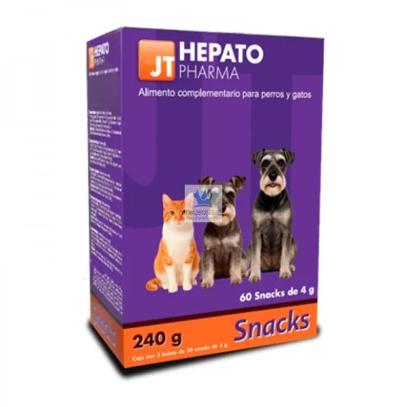 HEPATO PHARMA Snacks 60x4 g Salud Hepática de Perros y Gatos