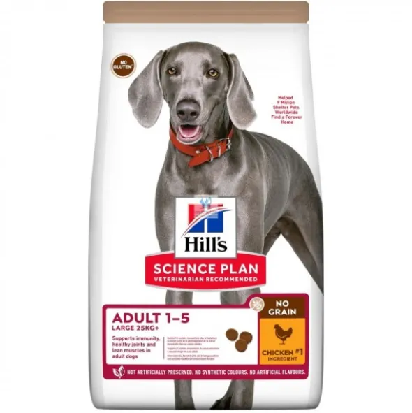 Hills Canine ADULT RAZA GRANDE NO GRAIN POLLO 14 Kg Pienso para Perros