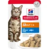Hills Feline ADULT 12x85 g BOCADITOS POLLO Bolsitas Comida para Gatos